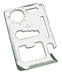 Kikkerland Wallet Survival Tool Card | 11-in-1 EDC