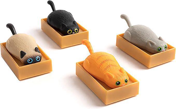 Kitties in Containers Racers – Pull-Back Toy Cats