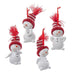 Kurt Adler Snowman Ornament with Knitted Hat – 2.75" Assorted