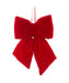 Large Red Holiday Bow with Hanger – Classic Christmas Décor