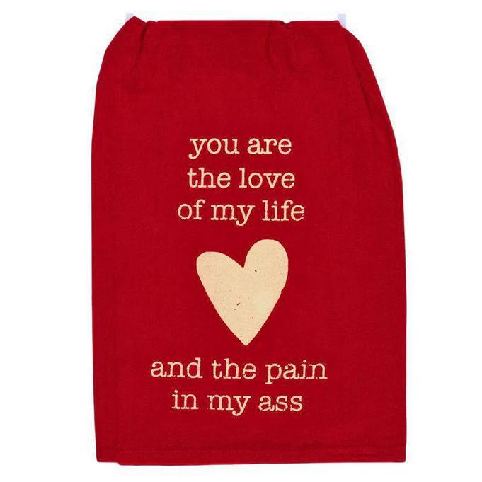 'Love Of My Life' Kitchen Towel