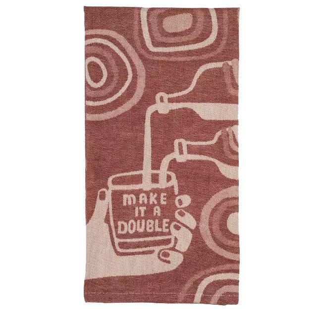 Make It a Double Dish Towel - Vintage Jacquard Design for a Touch of Whimsy