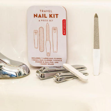 Kikkerland Design Manicure Set – Travel-Friendly Nail Care Kit