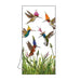 Meadow Buzz Kitchen Towel - Cute Hummingbirds & Flowers