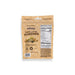A package of Nammh’s Milk Chocolate Café Latte Almonds, shown from the back of the packaging against a plain white background.