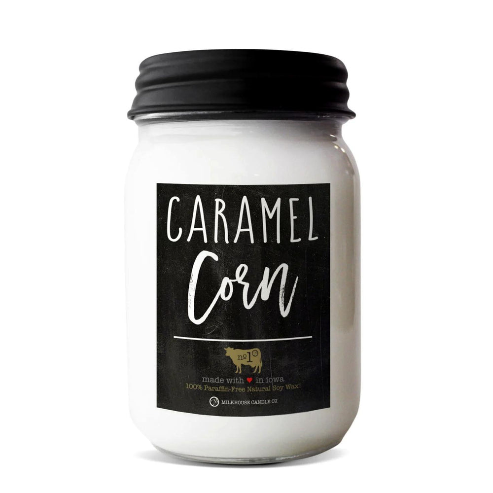 Milkhouse Caramel Corn - Mason Jar 13oz