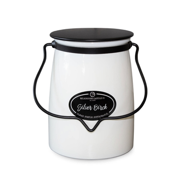 Milkhouse Silver Birch Soy Candle – 22oz Creamery Collection