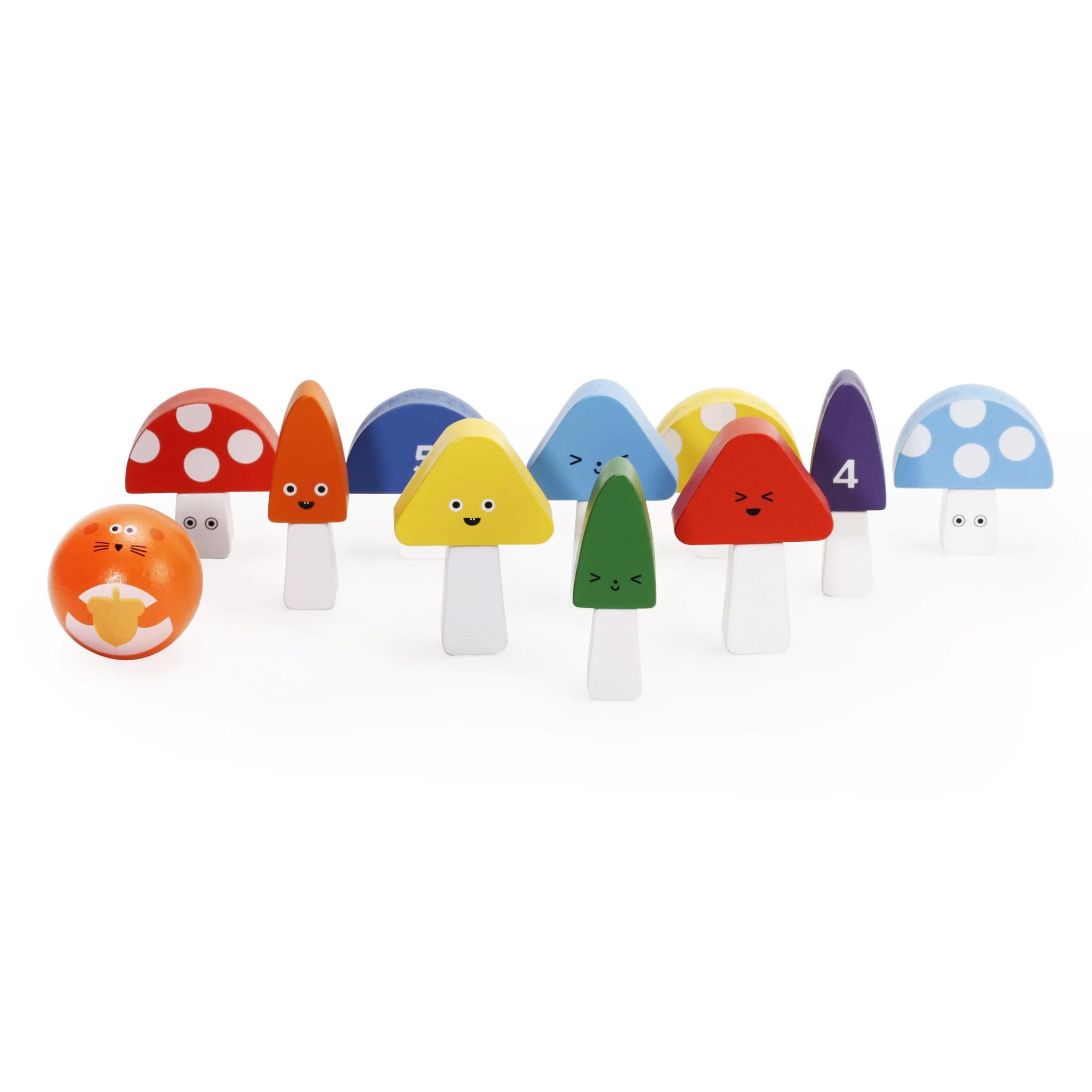  Mini Mushroom Bowling game