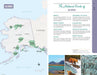 Map and information about national parks in Alaska with scenic images.