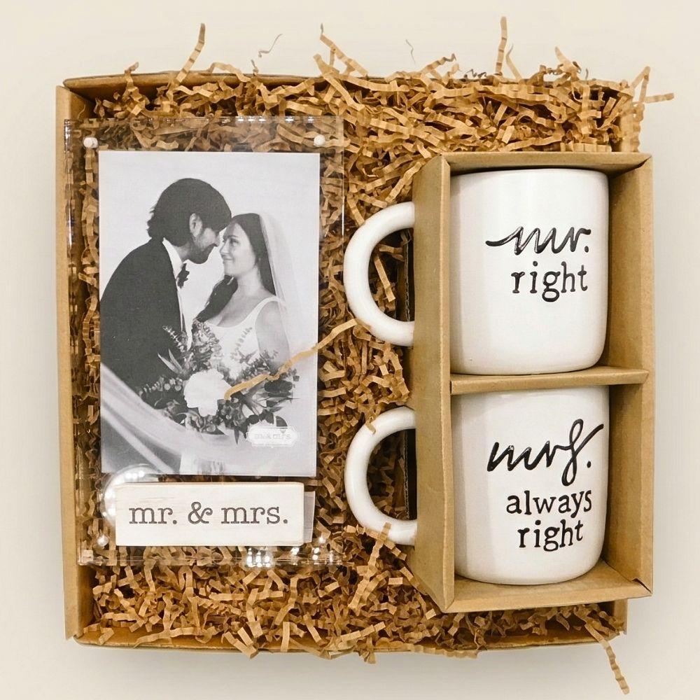 "Mr. + Mrs. Right" Treasure Gift Box