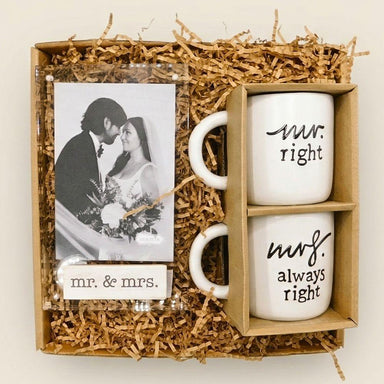 "Mr. + Mrs. Right" Treasure Gift Box