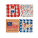 Mud Pie Americana Cocktail Napkins – Patriotic Paper Napkins