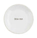 Mud Pie Tapas Plates – Textured Ceramic, 4" Diameter