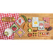 Mud Pie Veggie Tidbit Plates – Ceramic Snack Plates, 4 Styles
