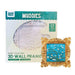 Craft Hero Muddies paint-your-own 3D wall frame set with a completed frame featuring a floral design.