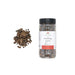 Jar of Mulling Spice Blend with a white label on a white background