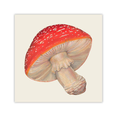 Mushroom Cocktail Napkins – Elegant Woodland Tabletop