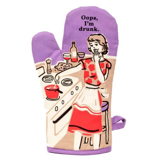 Oops, I'm Drunk Oven Mitt - Quirky and Quality Kitchen Accessory