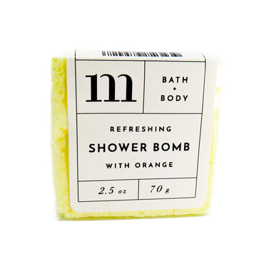 Orange Aromatherapy Shower Bomb