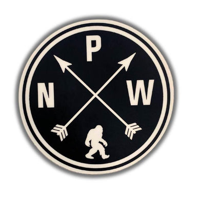 PNW Arrows Sasquatch Vinyl Sticker