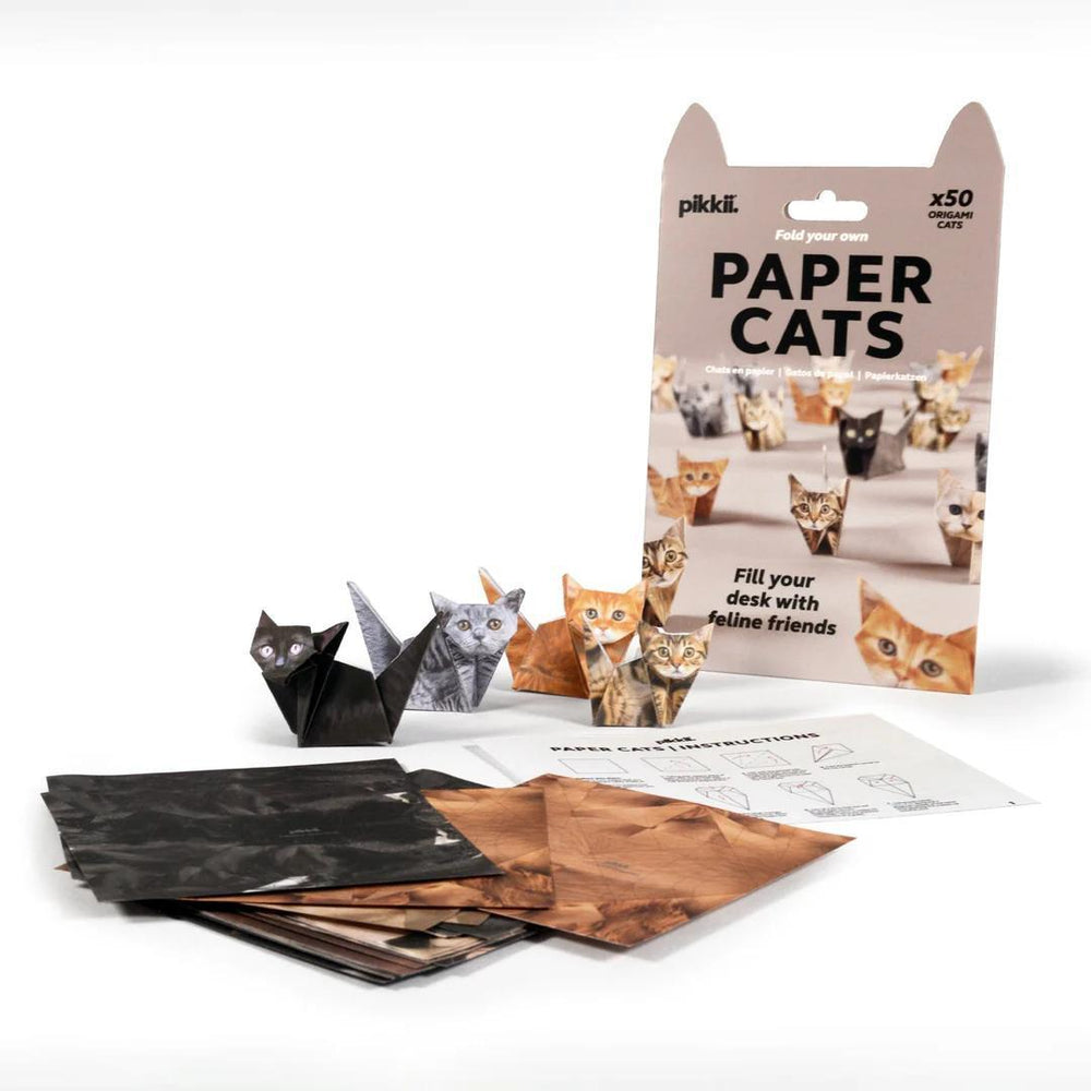 Paper Cats Origami Kit – Fold Your Own 50 Kitty Collection