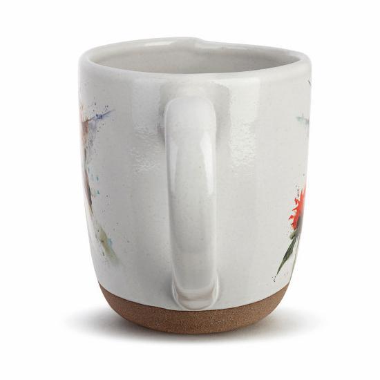 PeeWee Red Flower Mug - Cozy, Hand-Crafted Delight