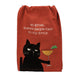 People Hair In My Drink Kitchen Towel – Sassy Cat Humor