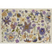 Periwinkle Pressed Petals Paper Placemat Pad by Hester & Cook