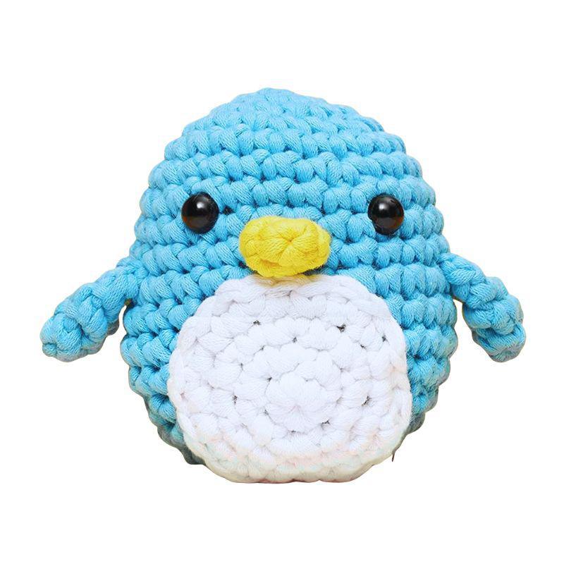Pierre the Penguin Crochet Kit – Beginner Friendly by The Woobles