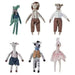 Plush Animal in Clothes – 6 Styles, Sold Individually