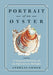 Book cover for 'Portrait of an Oyster' by Andreas Ammer, featuring a large illustrated oyster shell centered on a muted blue background with dark teal text.