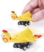Racing Rubber Chickens – Set of 3 Pull-Back Comedy Toys