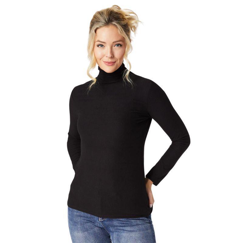 Reign Long Sleeve Turtleneck - Black