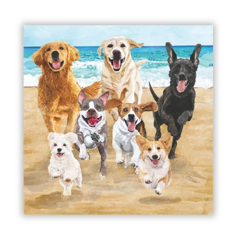 Release the Hounds Beverage Napkins – Funny Dog Cocktail Napkins