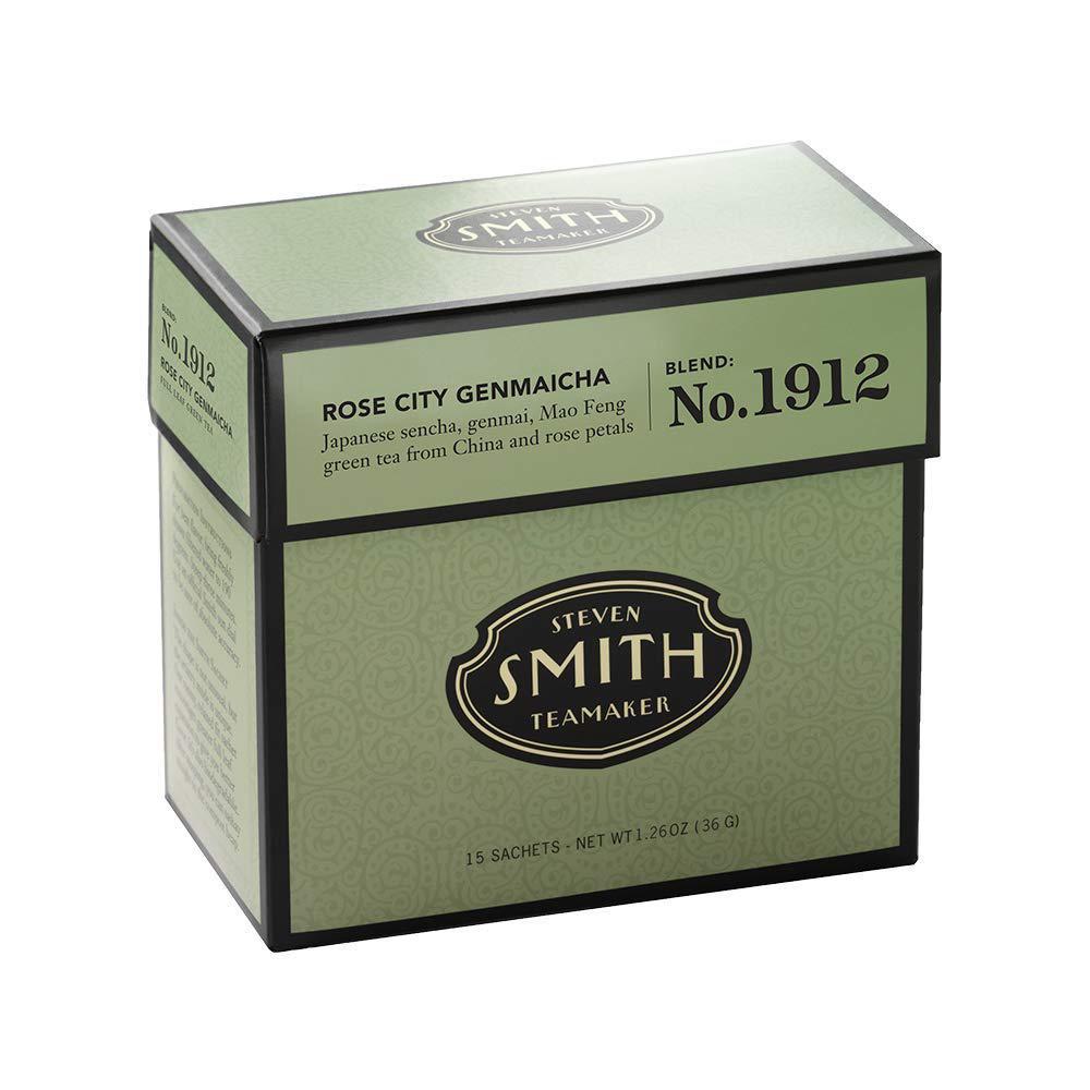 Rose City Genmaicha No. 1912 | Smith Teamaker | 15 Sachets, 1.26oz Each