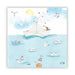 Sailing Away Beverage Napkins – 5" x 5", 20 Pack