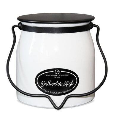 Saltwater Mist Butter Jar Candle: Creamery Collection