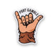 Sasquatch Shaka Vinyl Sticker – Stay Wild Port Gamble