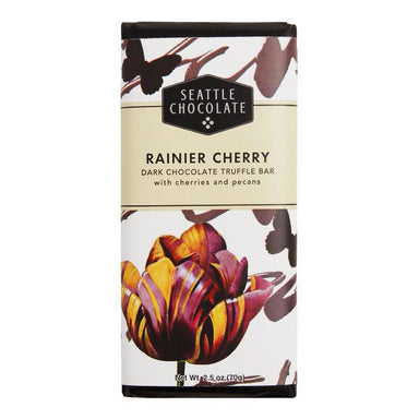 Seattle Chocolates Rainier Cherry Dark Chocolate Bar - 2.5oz