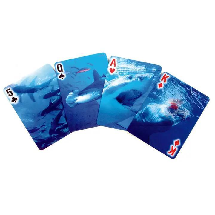 Shark Playing Cards Deck | Kikkerland Novelty Cards