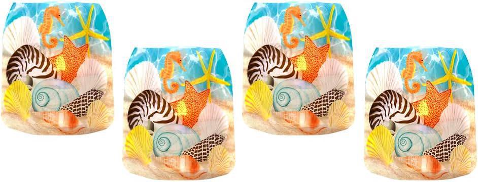 Shelly Luminary Lantern Set – Flameless LED Candle Decor 4-Pack