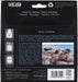 Back of a Shelly Luminaries packaging with text and images on a black background