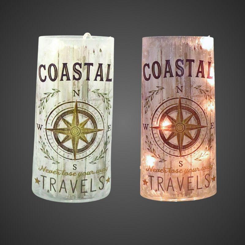 Ship-N-Shore Glass Vase JPN5203