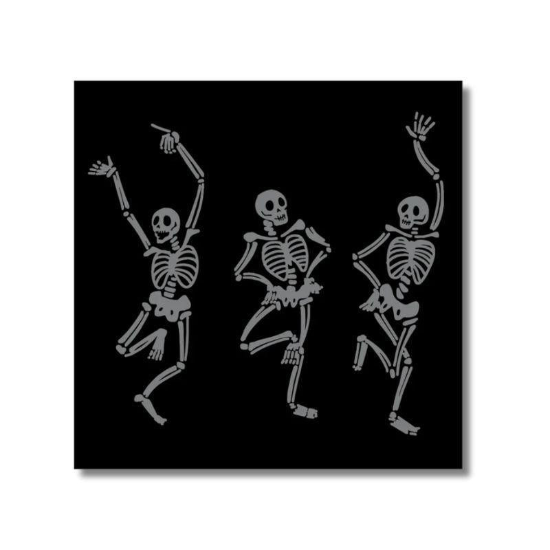 Skeleton Dance Halloween Napkins – 20pk Paper Cocktail Napkins
