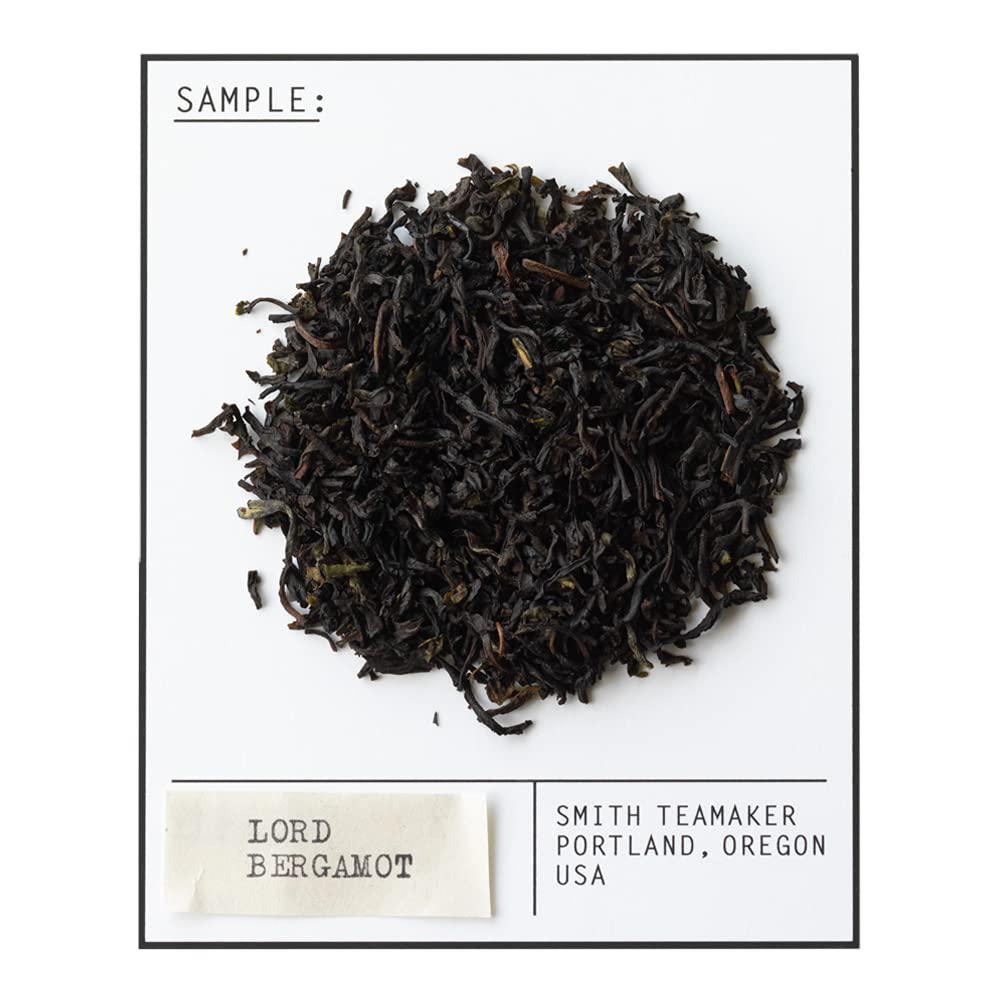 Smith Teamaker Lord Bergamot No. 55 | Caffeinated Full Leaf Earl Grey Black Tea with Italian Bergamot Oil | 15 Sachets
