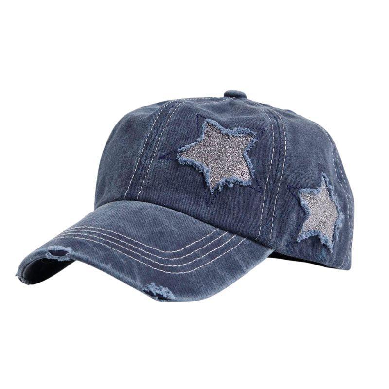 Star Ponytail Cowboy Baseball Hat – Adjustable & Sun-Ready
