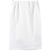 White skirt on a white background