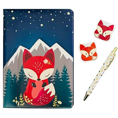 Sweetie Fox Pocket Journal w/ Pen