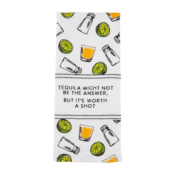 Tequila Fiesta Towel - Spice Up Your Kitchen with Some Tequila