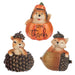 Thankful Fall Critter Figurines | 5" | Cute Seasonal Decor